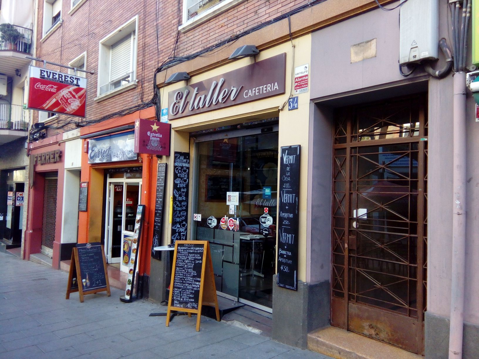 CAFETERIA EL TALLER Guia Comercial Cornellà